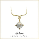 Necklace for women, made in Japan, J-ENDAi, fashion jewelry, diamond, 1 stone, 3-color combination necklace, K10, K18, 18k gold, Japanese jewelry craftsman, J-ENDAi