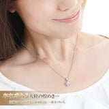 数量限定【宝箱】大粒2.0Ct！ピュアな輝きを放つCz☆6本立爪ネックレス プラチナ仕上げ