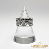 新商品 日本製 春光蝶リング｜蝶が踊る透かし彫り シルバー925 Butterfly Garden Ring