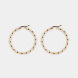 ツイストフープピアス