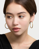 ツイストフープピアス